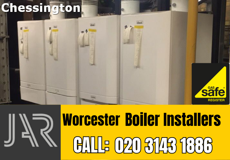 Worcester boiler installation Chessington